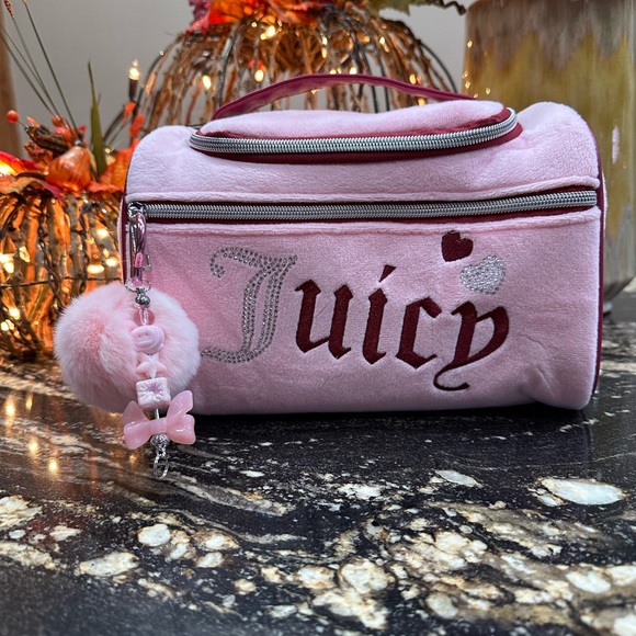 Juicy Couture Pink Cosmetic Bag - Picture 2 of 6